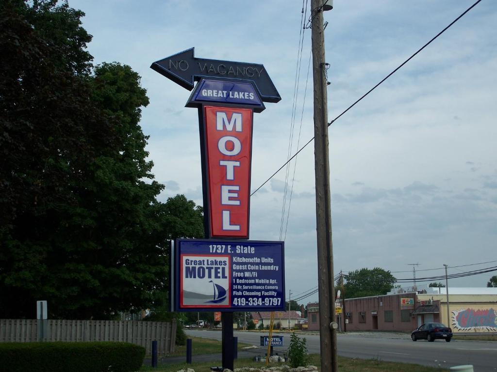 Great Lakes Motel Fremont Extérieur photo