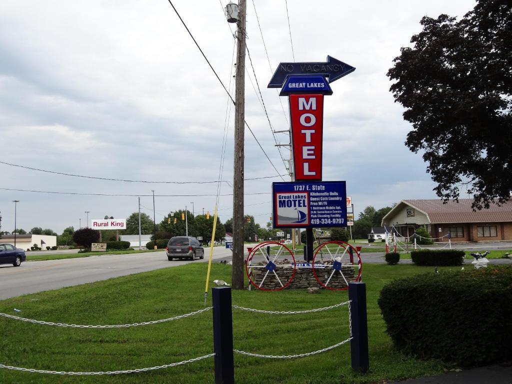 Great Lakes Motel Fremont Extérieur photo